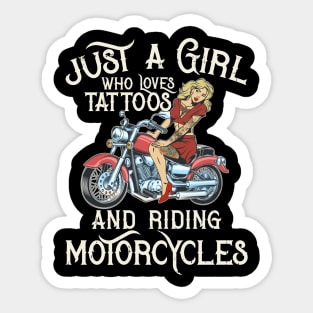 biker girls Sticker